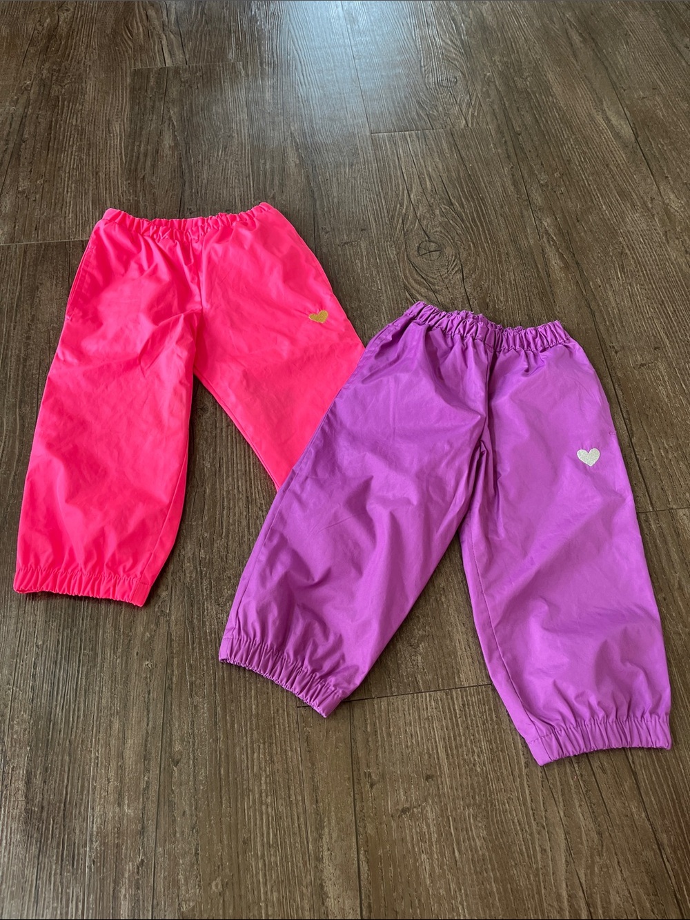 Toddler Elastic Waist Windbreaker Pants Bundle